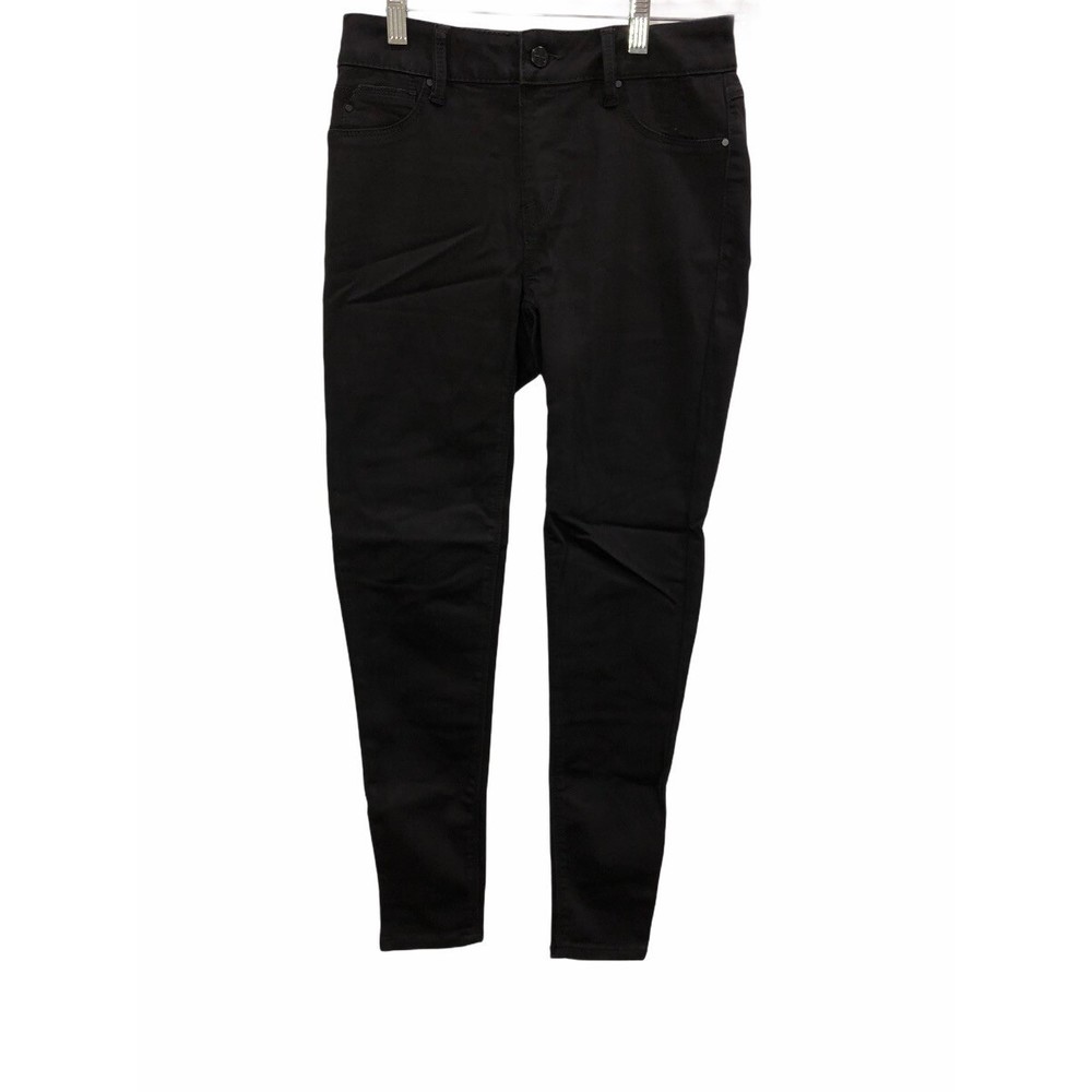 Hot in Hollywood Women's Pull-on Skinny Ankle Jeans Pant Black XX-Small Size